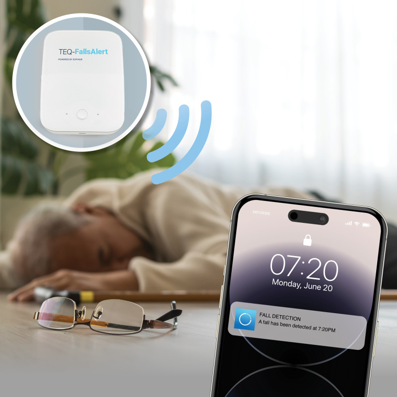 TEQ-FallsAlert radar and phone